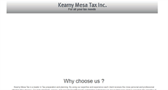 Desktop Screenshot of kearnymesatax.com